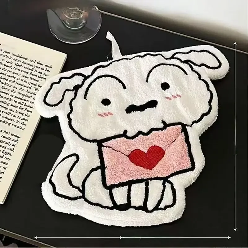 Crayon Shin Chan Anime-Handtuch zum Aufhängen, süßes, super saugfähiges, dickes Handtuch, Badezimmer- und Küchenzubehör – Detail 14