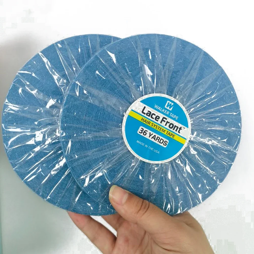 36 Yards doppelseitiges mattes Haarband für Lace-Front-Perücken und Extensions, mattes Finish, Ersatz-Haarsystem-Klebeband