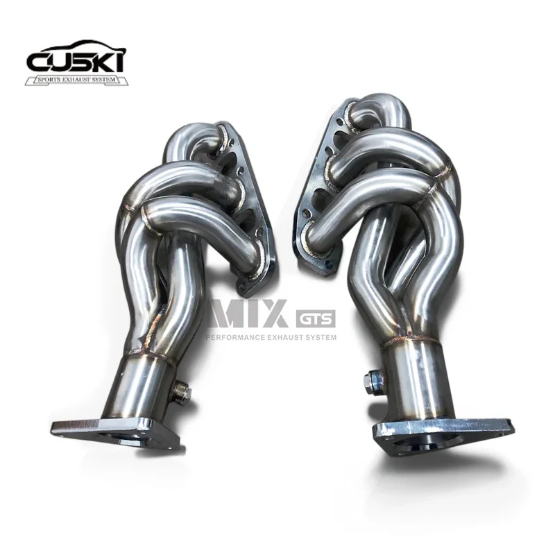 High Flow displacement straight through banana engine exhaust head For 2009 Infiniti G37 VQ37 3.7 quality SUS Car Exhaust 