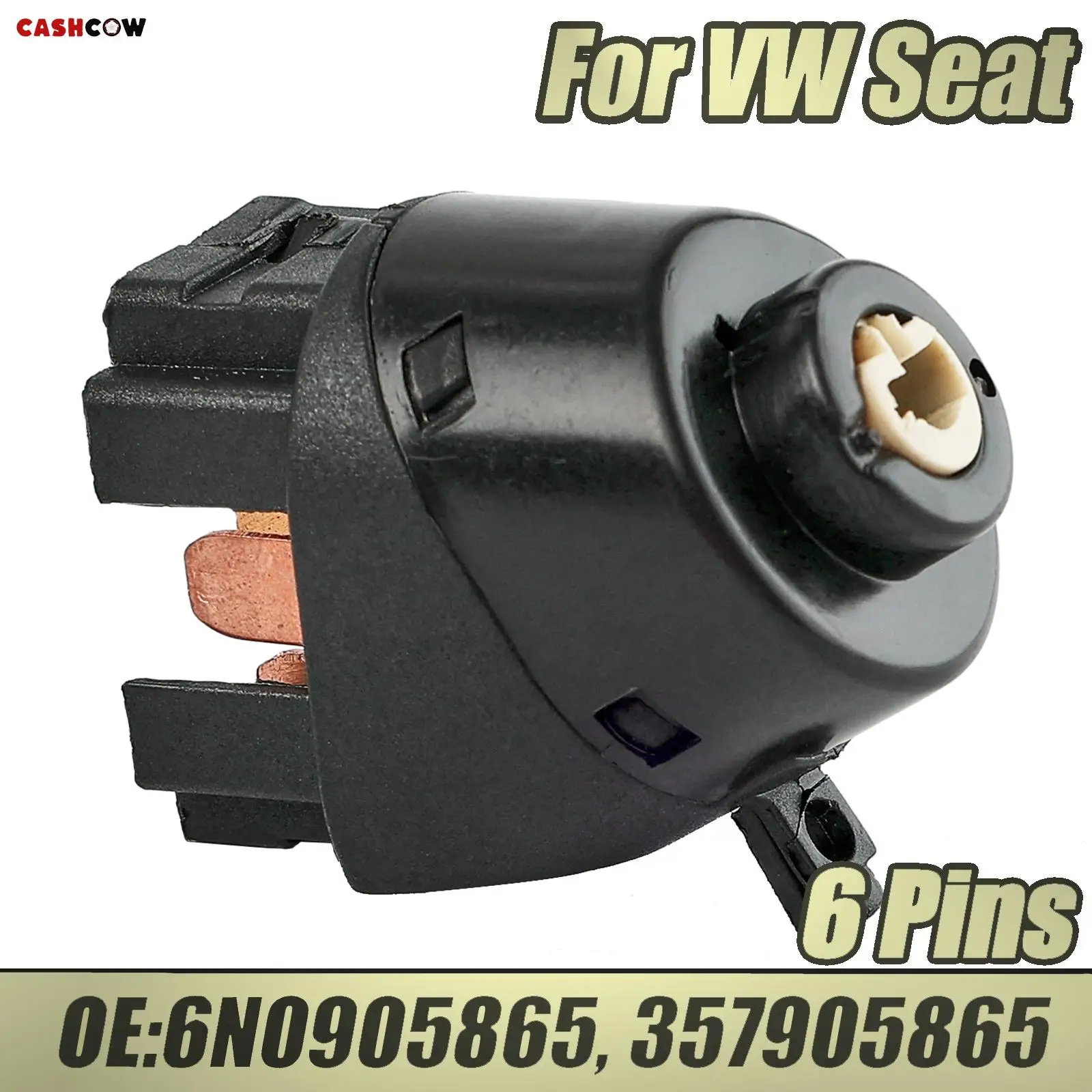 สวิตช์ชุดกล่องสตาร์ทรถยนต์สำหรับ VW Caddy Golf II III Jetta II Passat POLO Transport Seat arosa 6H Cordoba Ibiza II III 6K1 357905865