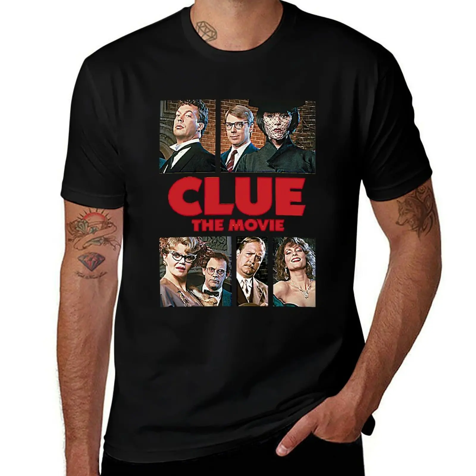 T-shirt Clue the Movie pour travaux de construction