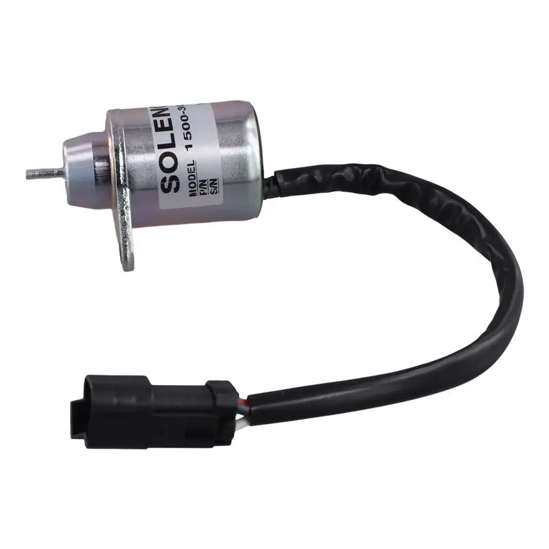 AEF2-Refrigerated Truck Diesel Engine Fuel Shut Off Stop Solenoid Valve 1500-3076 For Yanmar Thermo King 42-100