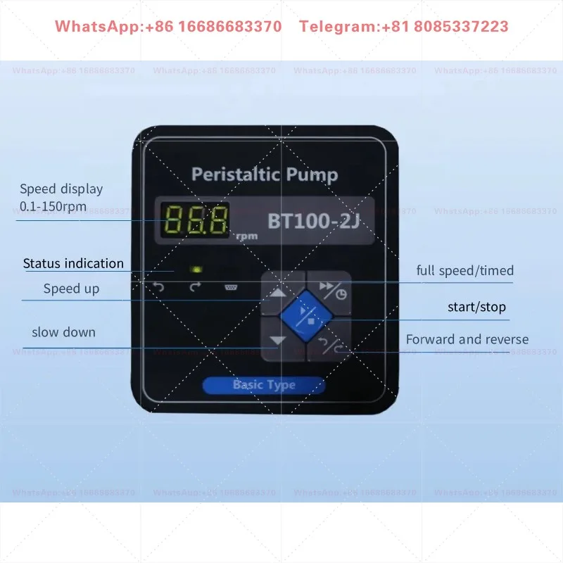 Medical Tumescent Infiltration Peristaltic Pump Precision Low-Pulse Liquid Transfer Automatic Infusion Delivery Accessory