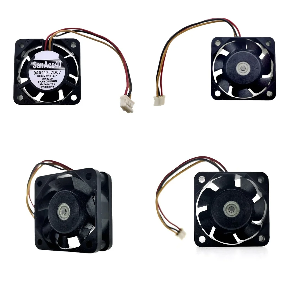 for Sanyo 4015 12V 0.11A DC Brushless Quiet PC Case Cooling Fan 40mm x 40mm x 15mm for Computer Power Supply Laptop Desktop
