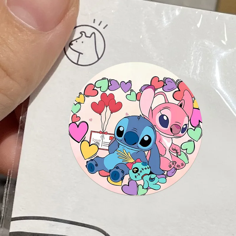 500 قطعة ديزني غرزة و أنجي ملصقات صناعة يدوية أنيمي مذكرات الكمبيوتر المحمول الأمتعة سكيت الكتابة على الجدران الشارات متعة ملصقات لعبة كلاسيكية