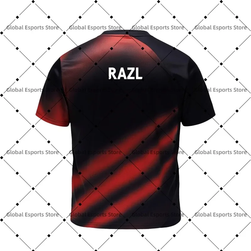 2026 Crazy Raccoon ESports Club Team Jersey T-Shirt Digital Print Pattern Valorant LOL Csgo Short Sleeve T-Shirt