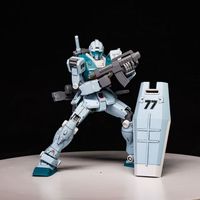 GK Cucuruz Doan's Island Gm Sleggar HG 1/144 Mecha Assembly Model Kit Action Figures Desktop Decoration Doll Boy Puzzle Toys