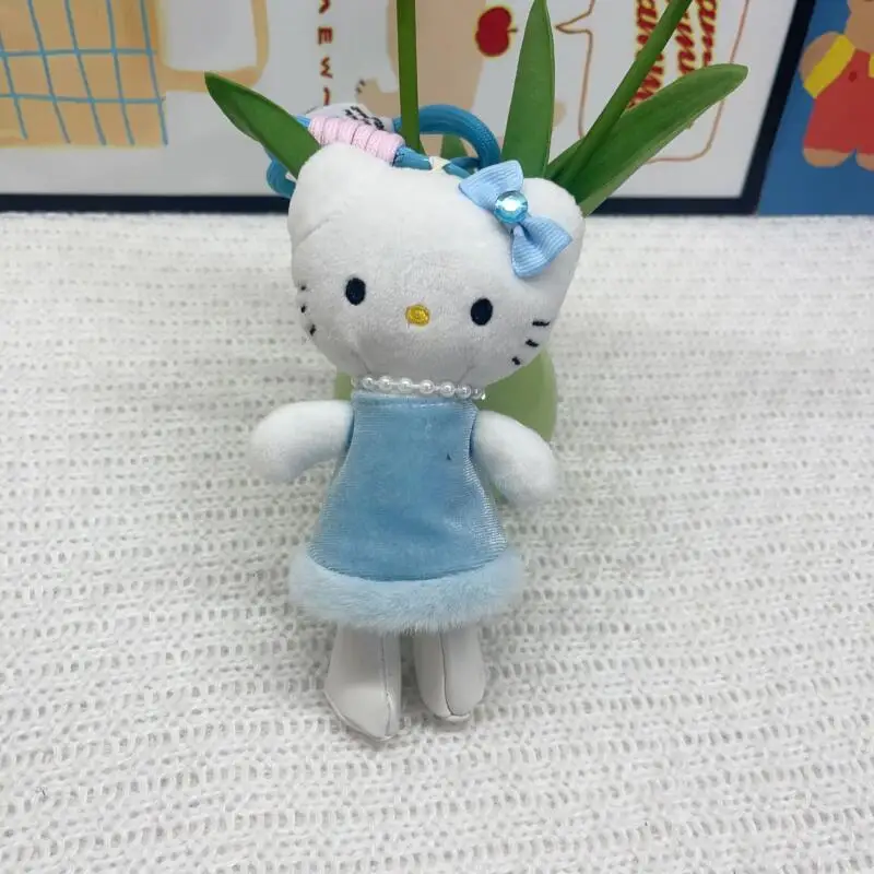 Подвеска-сумка Hello Kitty, подвеска-ключ, цепочка для мобильного телефона, подвеска для камеры, милые подвесные украшения, подарки, кулон с мультяшным аниме