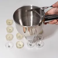 Stainless Steel Handheld Funnel Tapered Candle Liquid Dispenser Diy Candle Aromatherapy Quick Dispense Wax Pouring Tools