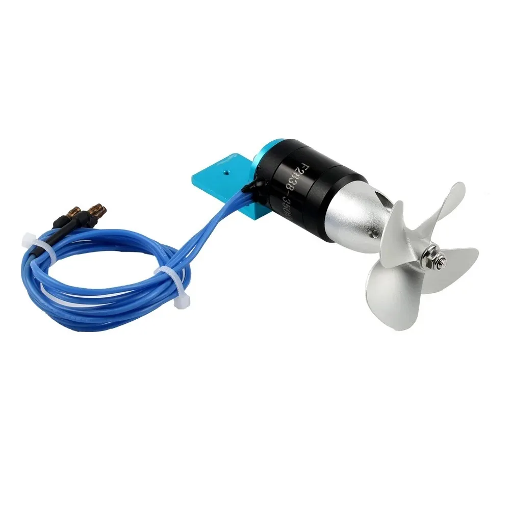 2838 24V 2,4Kg propulsor submarino de empuje IPX8 Motor sin escobillas impermeable con hélice de 60mm para barcos RC ROV