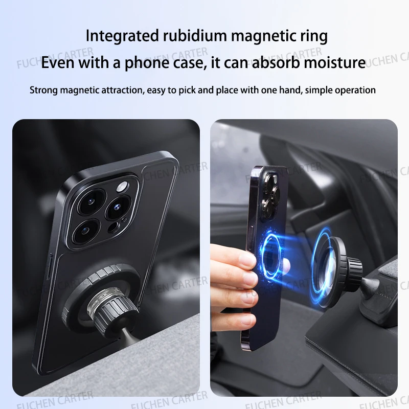 For Tesla Model Y Juniper 2025 Model 3 Highland 2024 2025 Stronger Magnetic Adjustable Car Phone Bracket Vibration Proof Holder