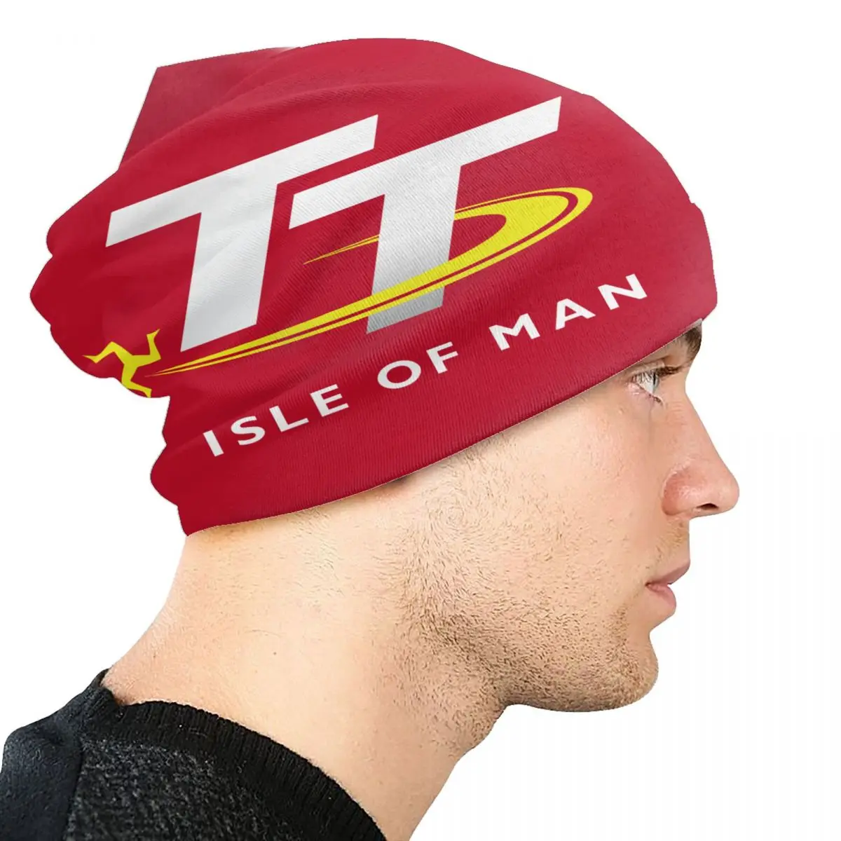 Motorcycle Sport Isle Of Man TT Races Bonnet Hats Street Knitted Hat For Men Women Winter Warm Skullies Beanies Caps