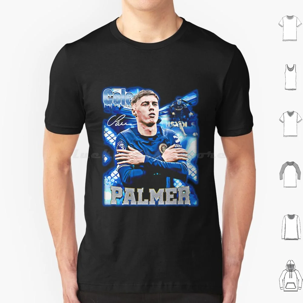 Cole Palmer Football Player T Shirt 6xl Cotton Cool Tee Cole Palmer Football Soccer England Palmer London Cole Goal Football