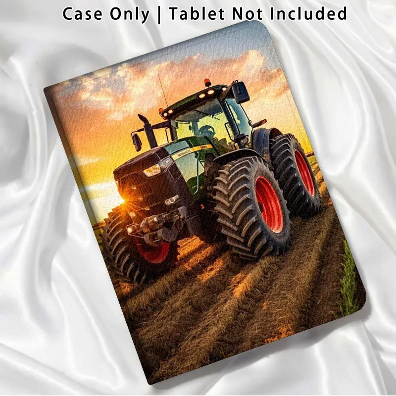Tractor Art For Xiaomi Poco Redmi Pad 2 4 5 6 6S 7 7S SE Pro Ultra Max 14 11 8.8 11.2 12.5 Inch Tablet Case