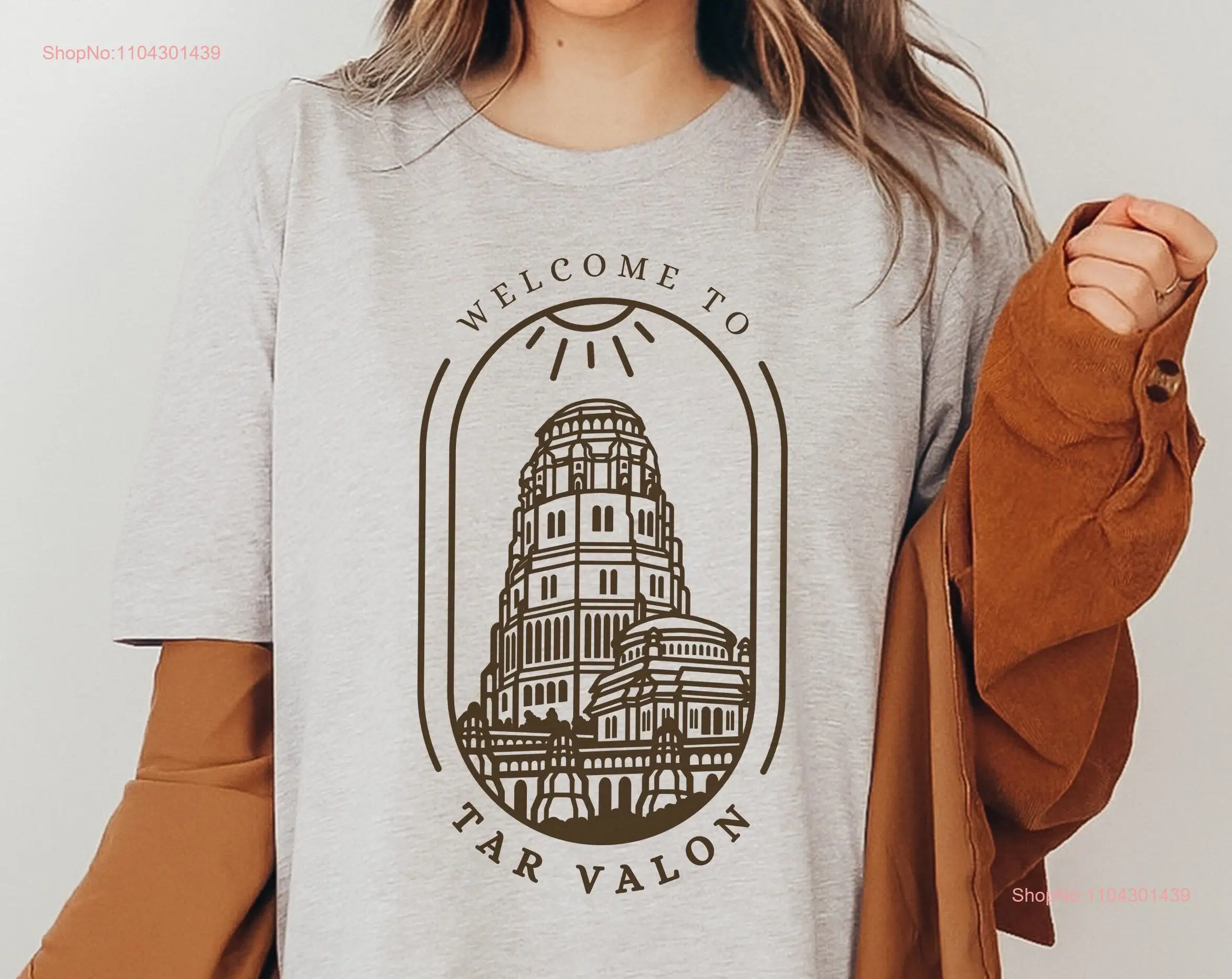 Tar Valon Wheel T Shirt Moiraine Sedai Quote WoT Book Lover White Tower Fantasy Nerd long or short sleeves