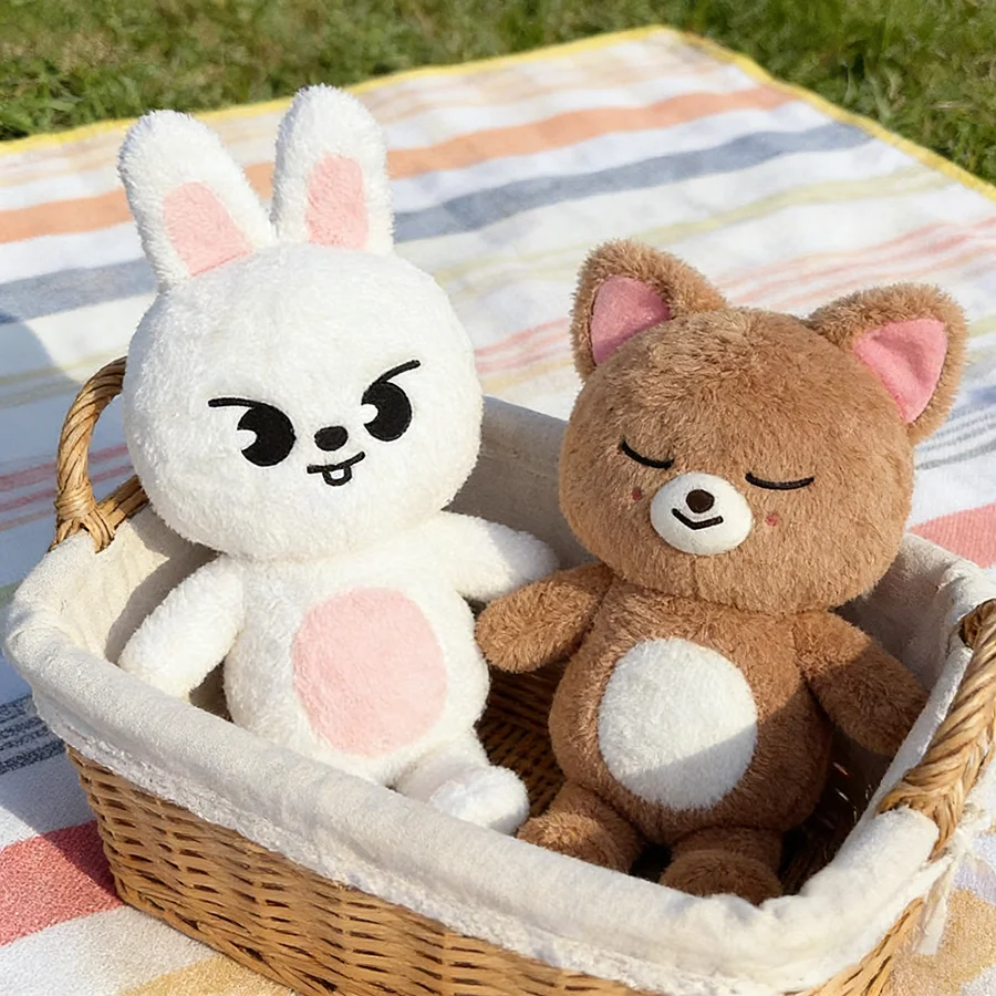 

НОВАЯ плюшевая кукла SKZOO 50 см: Банг Чан, Ликноу, Хёнджин. Плюшевая подушка. Коллекционный подарок для фанатов Stray Kids. Подарок для фанатов. Кукла FM Week Cloak.