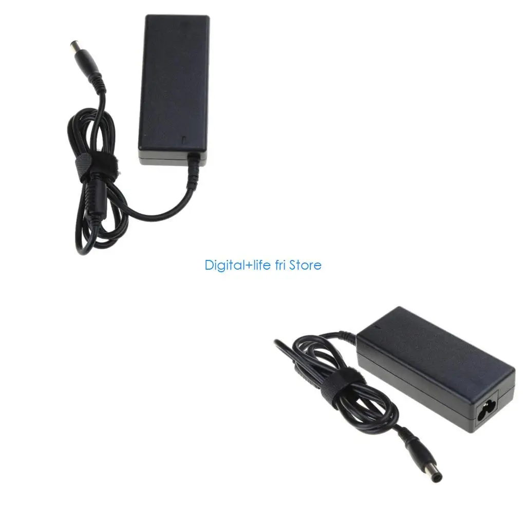 

E06D Portable Laptop Notebook Chargers 19.5V 3.34A 65W Power Adapter 7.4mmx5.0mm Round Hole 7.4x5.0mm with Pin