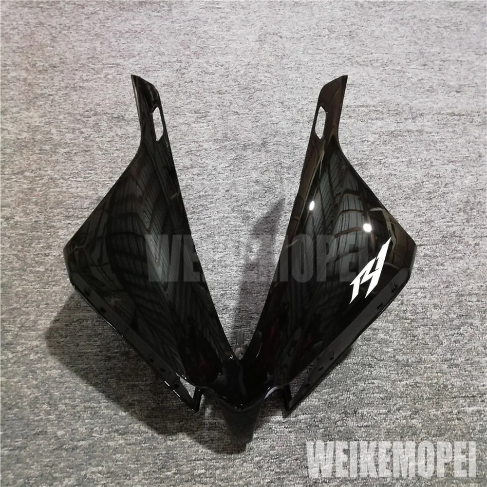 

lustre Black Front Upper Fairing Headlight Cowl Nose Panlel Fit For YAMAHA YZF1000 R1 2009 2010 2011 2012 2013 2014 #1023