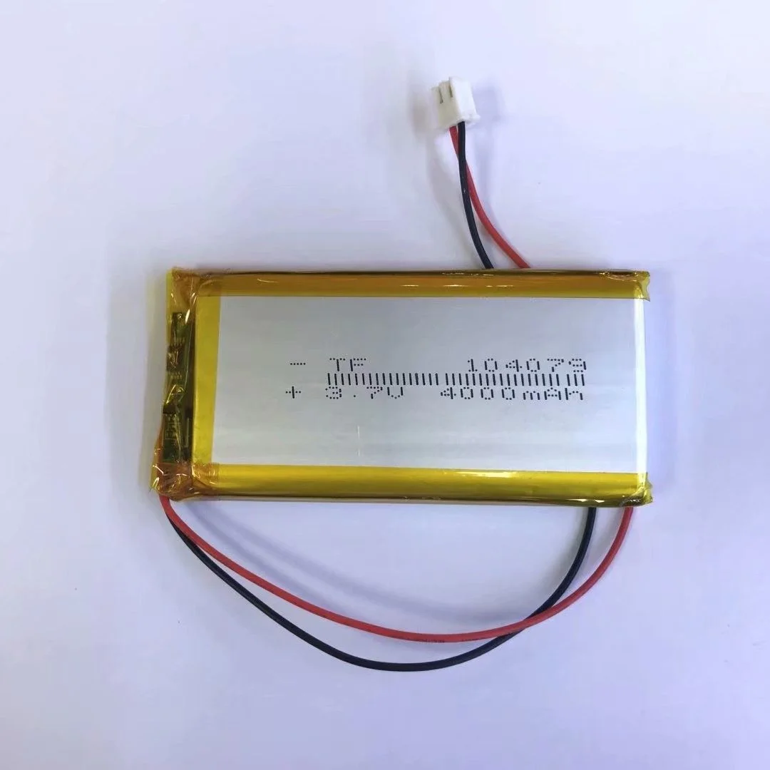 Rechargeable 104079 Lithium Polymer Battery 4000mAh 3.7V for Early Learning Device Power Bank Vaporizer Locator
