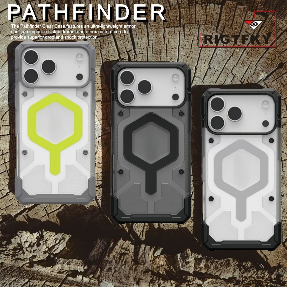

Ultra-Lightweight armor Phoen Case For Iphone 17 Pro Max Air 16 15 Plus 14 13 12 Pro Military Impact-resistant Protective Cover