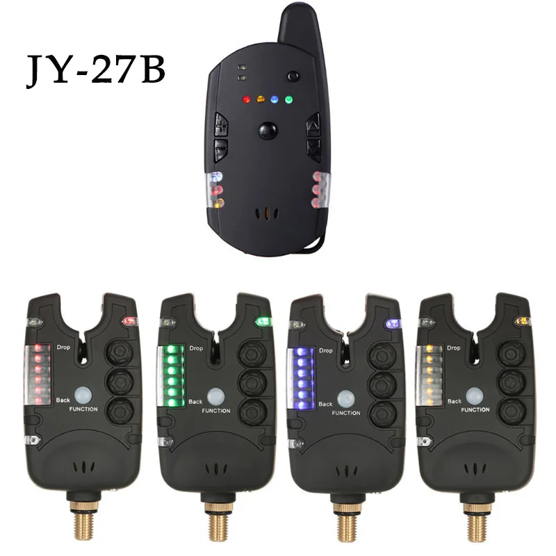 European library fishing electronic wireless fishing alarm JY-27B set, European carp fishing