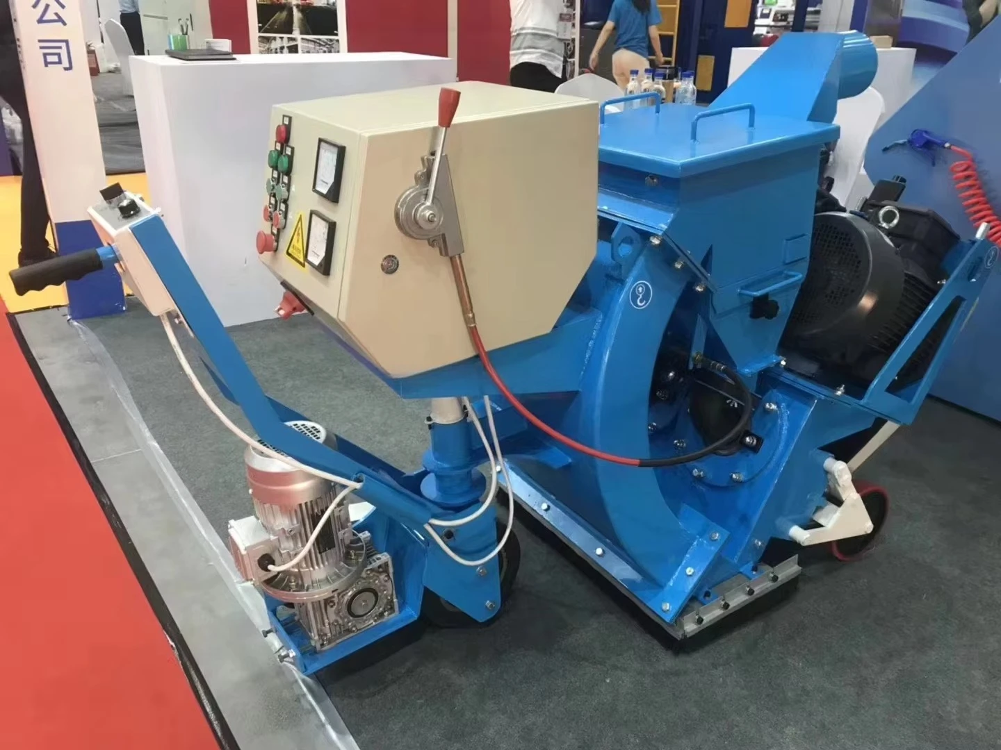 

Automatic Asphalt & Concrete Road Floor Surface Roughening Shot Blasting Machine