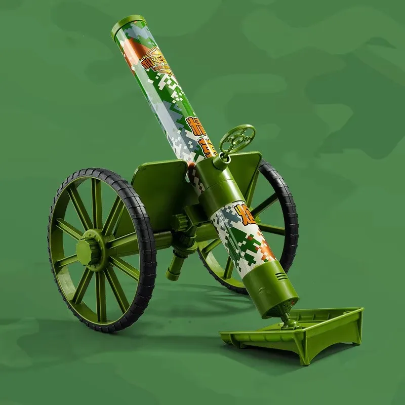 1Pc Mortar Chariot Toy EVA Sponge Soft Bullet Car Launch Sound Rocket Launcher Model Kid Toy Parent-child Interaction Gift
