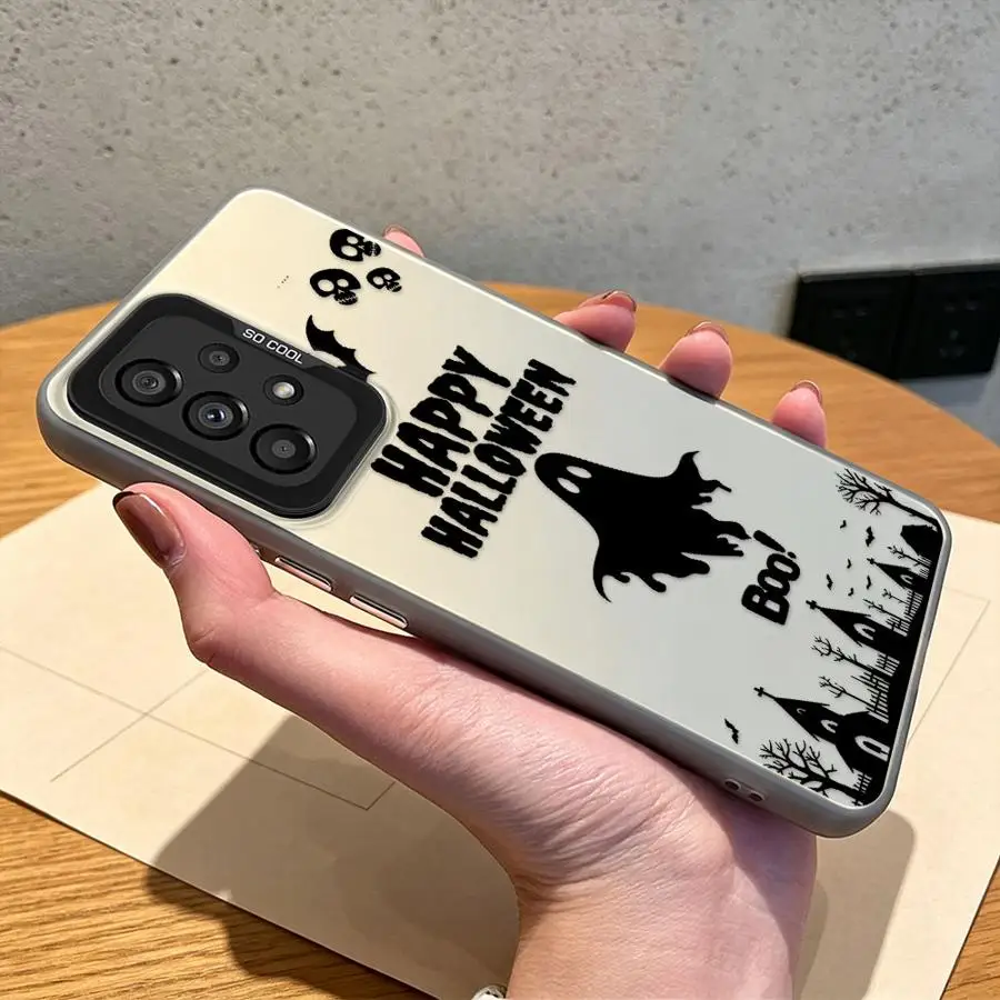 Case for Samsung Galaxy A12 A72 A15 A16 A17 A54 A51 A04 A56 A23 A57 A25 A34 A37 A71 A14 A31 A07 A26 A50 Phone Cover Halloween