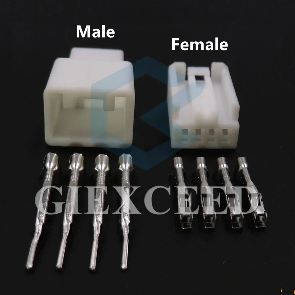 4 Pin 6098-2931 6098-2163 11950 Car Electric Instrument Lamps Adjustment Wire Plug AC Assembly For Toyota Fog Lamp Cable Socket