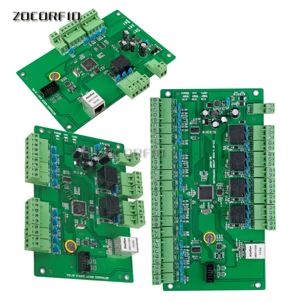 

FCARD Door Access Control Panel Board With Software Communication Protocol TCP/IP Board Wiegand Reader Free RFID reader