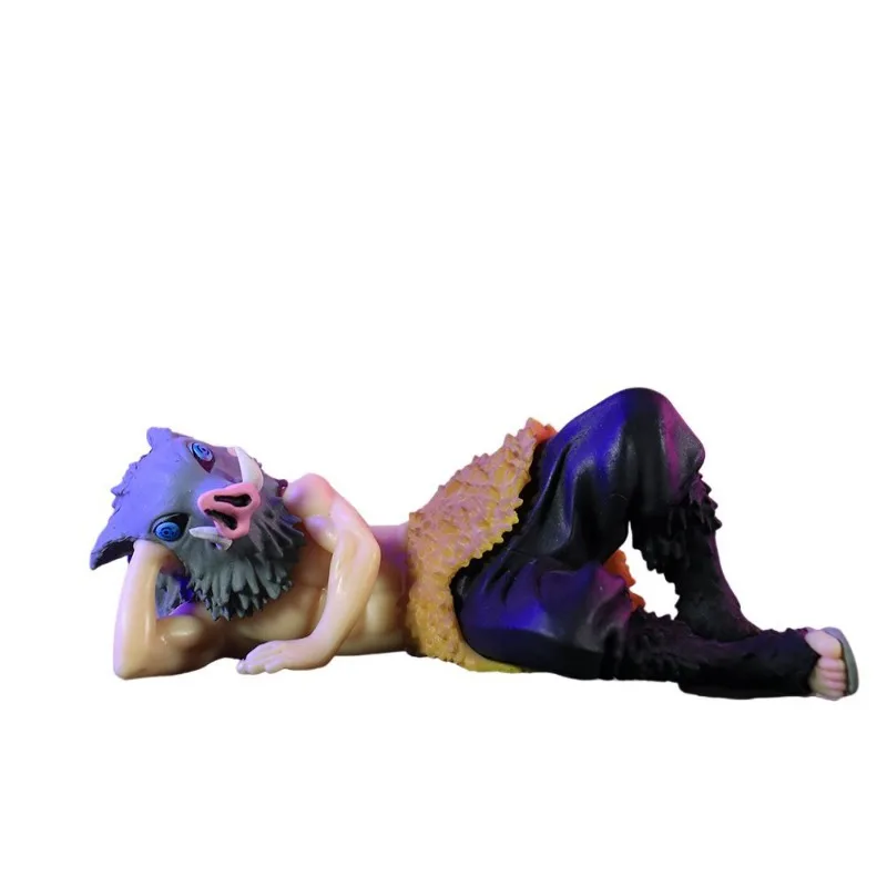 

Japanese anime Demon Slayer Hashibira Inosuke Handsome cartoon shaped desktop ornament anime merchandise small gift