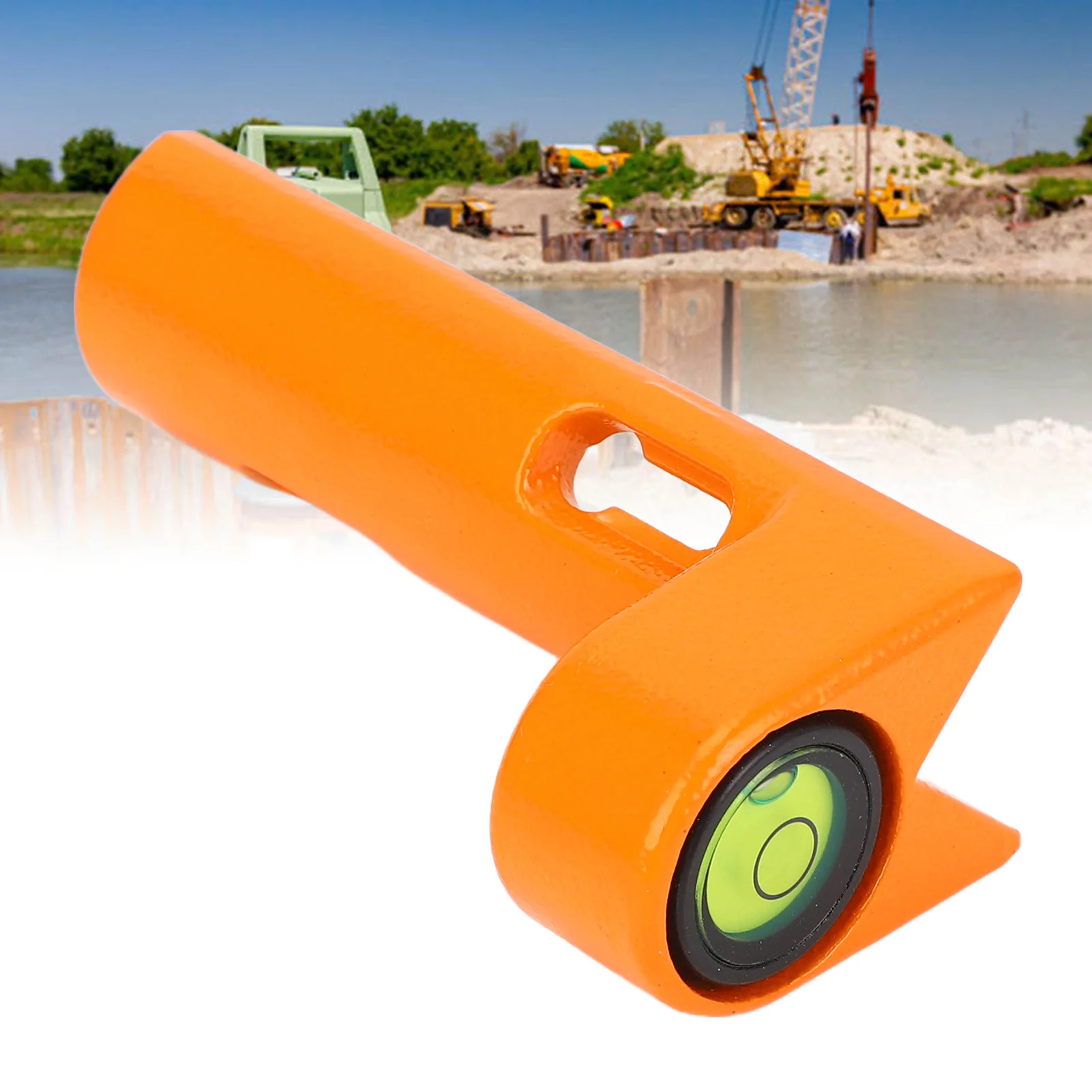 Tower Ruler Rod Level Aluminum Alloy Right Angle 90 Degree Pole Bubble Level for Surveying Pole Bubble Level Tower Ruler Level