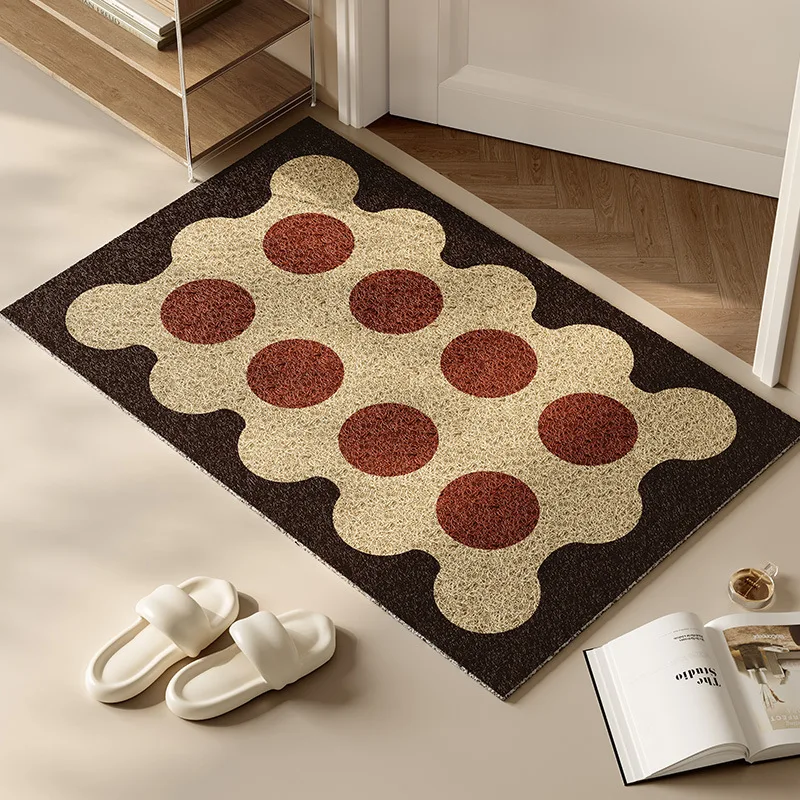 

Door Mat Rustic Floor Mats Floor Entry Doormat Traps Dirt Well Door Mat Retro Floor Mat
