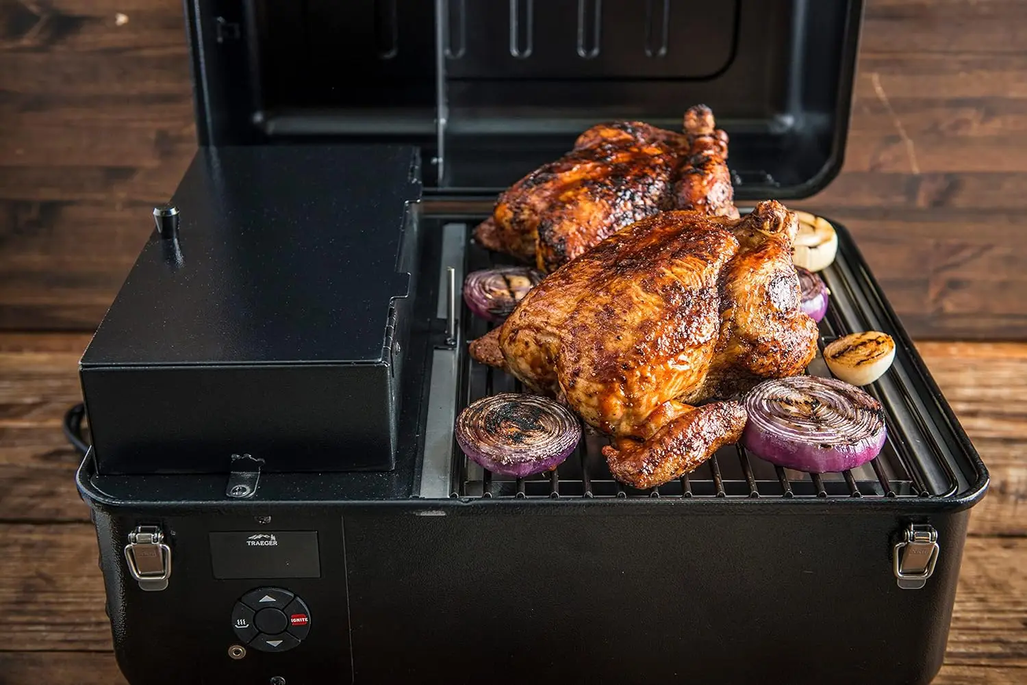 Traeger Grills Ranger Portable Electric Tabletop Wood Pellet Grill and Smoker