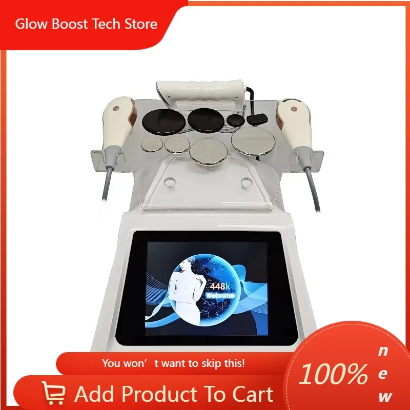 

NYBody Slimming Machine for Skin Tightening and Wrinkle Smoothing 2 in 1 448khz Tecar CAP RES Portable Beauty Device for the Bo