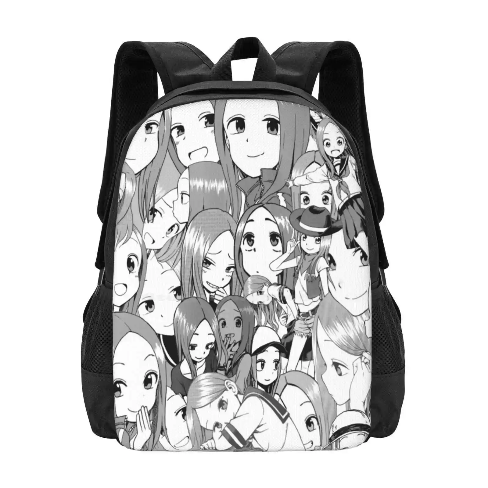 

Takagi-San , Queen Of Smug New Arrivals Unisex Bags Student Bag Backpack Smug Anime Takagi Manga Yamamoto Soichirou Souichirou