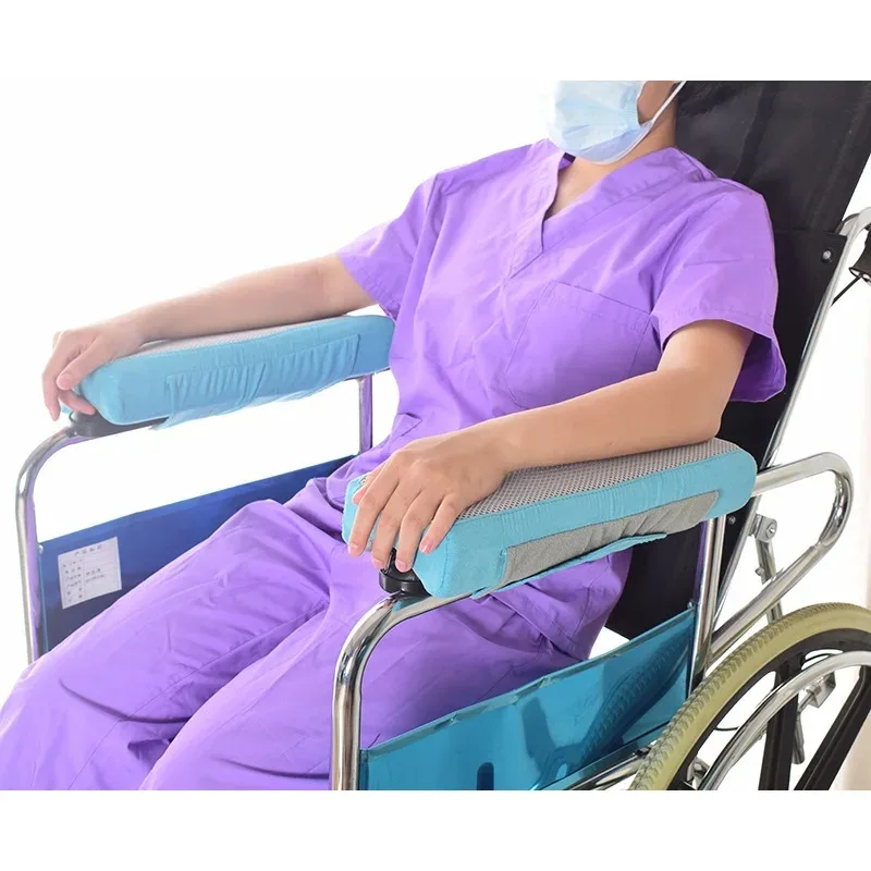 

Wheelchair Armrest Pads Handrests Sponge Pressure Reducing Pads Wheelchair Accessories Protection Scratch Resistant Pads
