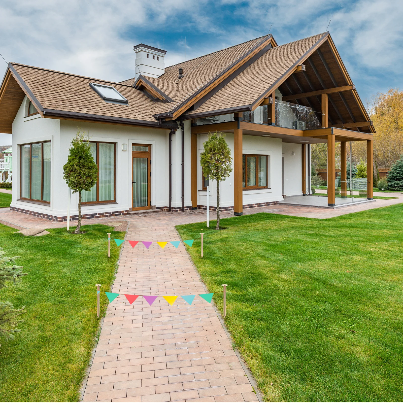 

10pcs Stainless Steel Measuring Stakes Garden Ground Nails Landscape Fixing Tools Outdoor Border Pegs Lawn Stakes