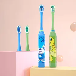 2-12 years old electric toothbrush kids toothbrush, ultrasonic smart automatic toothbrush baby training toothbrush