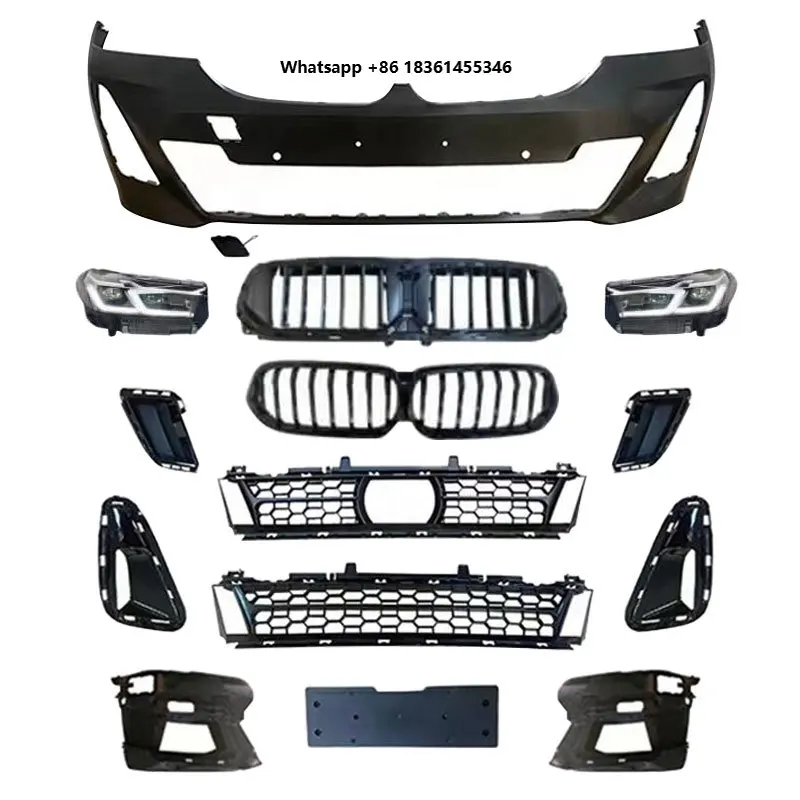 

6 Series G32 Old Upgrade to New Lci MT Style BodyKit Bumper Grille Headlight 2017-2020/2021-in up to MT Front Bumper