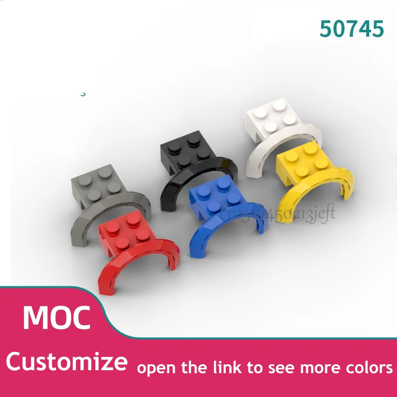 

30pcs MOC Brick Parts 50745 Wheel Arch Mudguard 4 x 2 1/2 x 2 Compatible Building Block Particle DIY Assmble Kid Puzzle Toy Gift