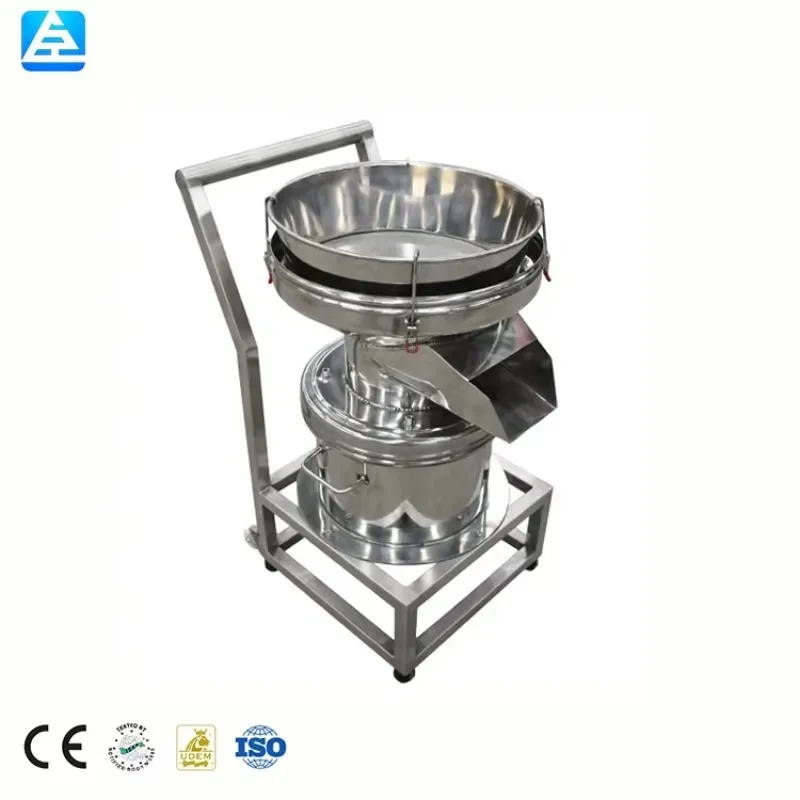 Sifter Machine Salt Milk Filter Sieve Filter Sieved Machine 450 Type Vibration Filter Sieve Machine