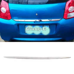 Steel Rear Back Door License Tailgate Bumper Frame Plate Trim Lamp Trunk For Suzuki Alto 2009 2010 2011 2012 2013 2014 2015 2016