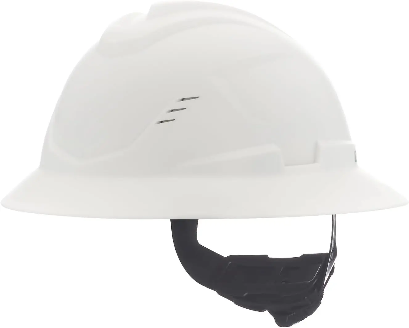 

Full Brim Hard Hat with Cooling Thermal Barrier and Vented Suspension