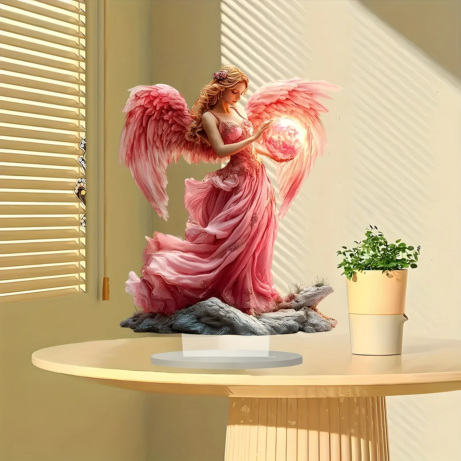 

Exquisite luxury Bohemian angel magic ball Alec study living room waterproof and wear-resistant desktop ornament