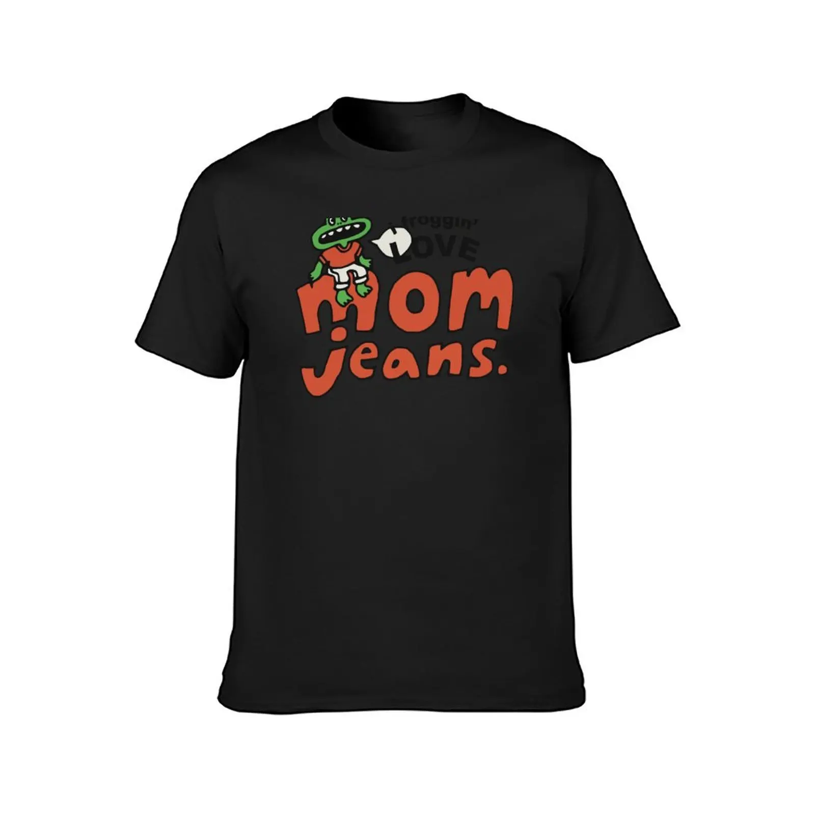 Mom Jeans Merch Momjeans Froggin T-Shirt blacks tees vintage clothes new edition Men's t-shirt