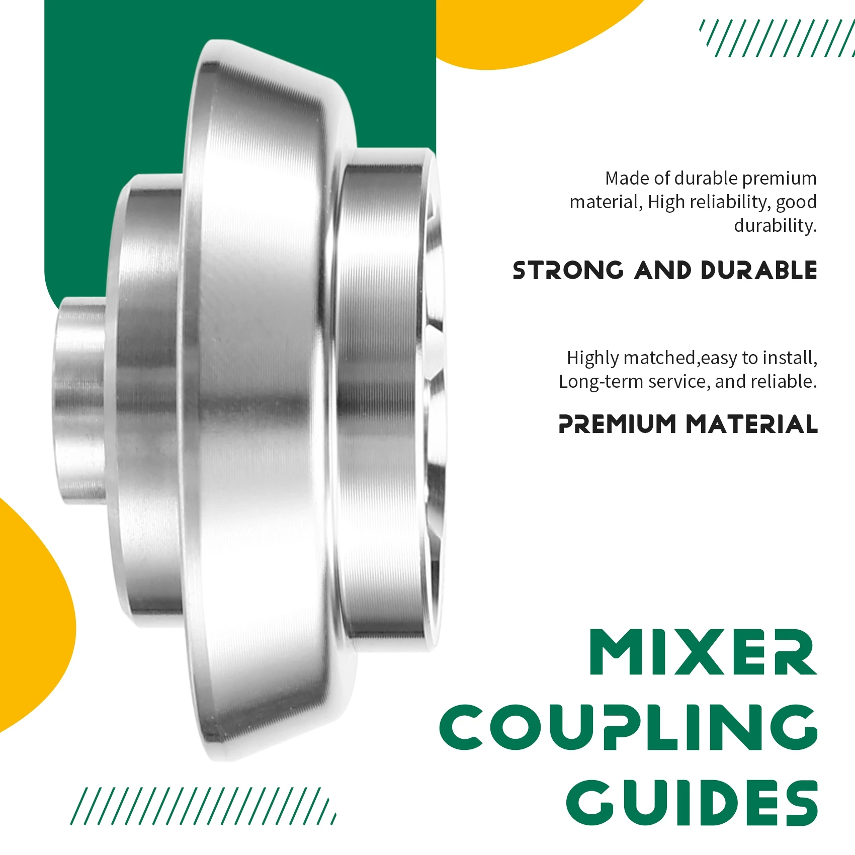 Easy To Install Mixer Coupling Guides Coupling Shaft Connector Formonsieur Cuisine Connect & Smartt Mixer MCC-5 Tooth Knife