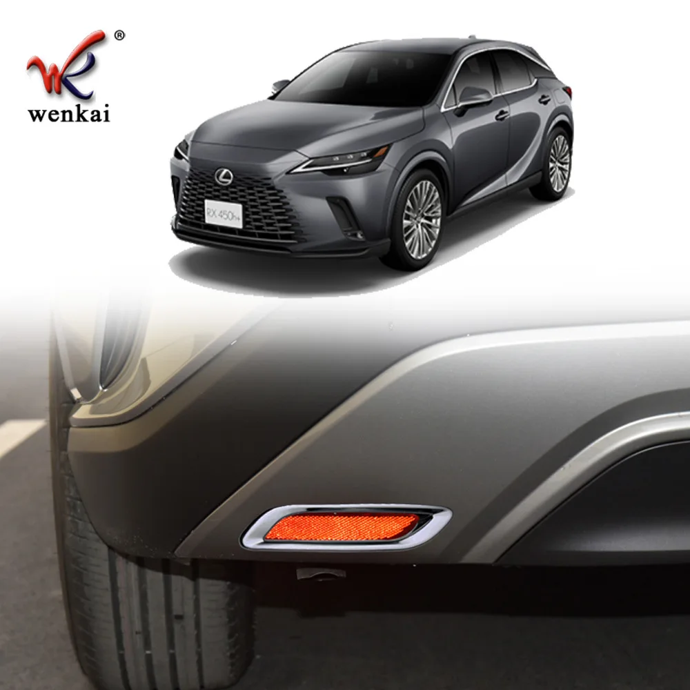 Car Accessories Chromium Styling For 2023 Lexus RX350H Rear Fog Lamp Cover