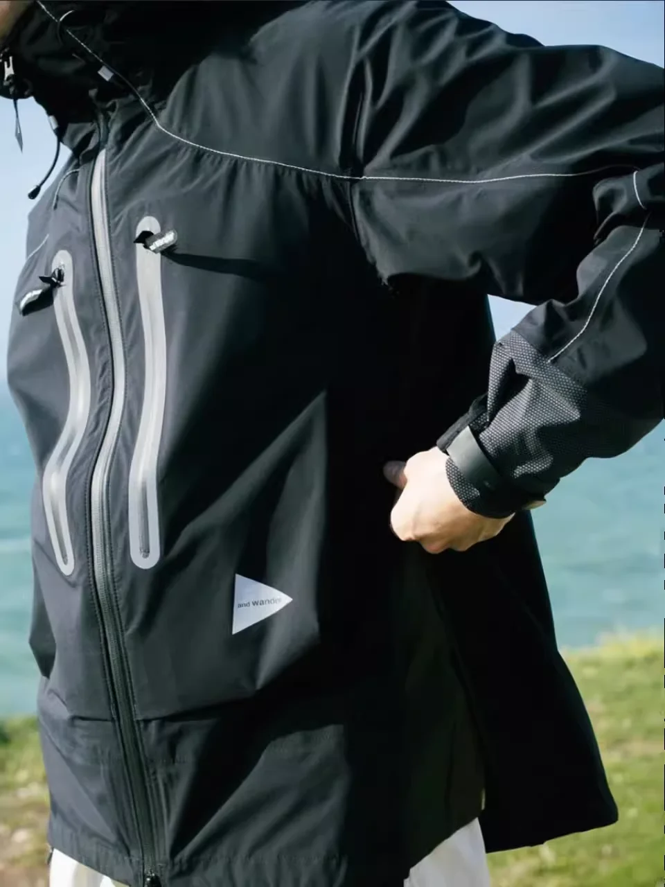 

Водонепроницаемое светоотражающее дышащее мягкое пальто ell Outdoor Jaet Full Prure Glue Pertex Autumn Faion Urban Мужское длинное пальто све