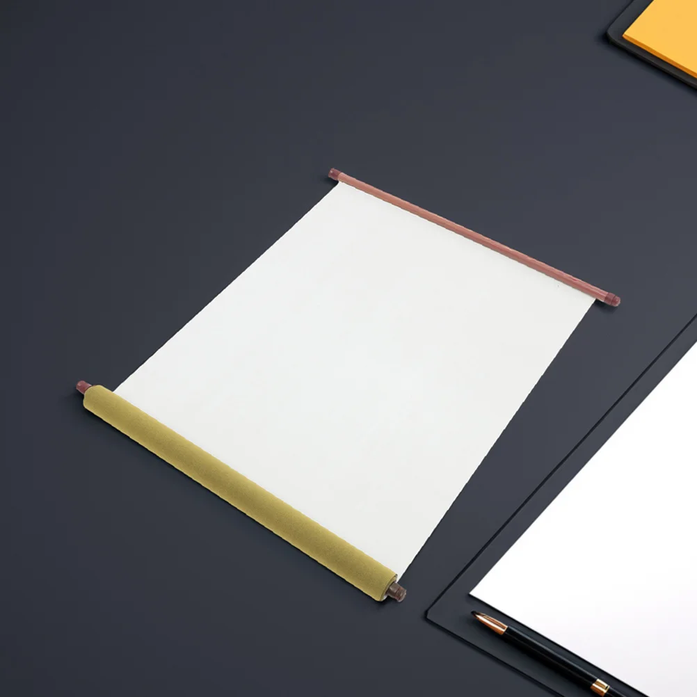 

Chinese Brush Calligraphy Water Writing Cloth Reusable Scroll Roll for Practice Beginners Professionals Home Classroom